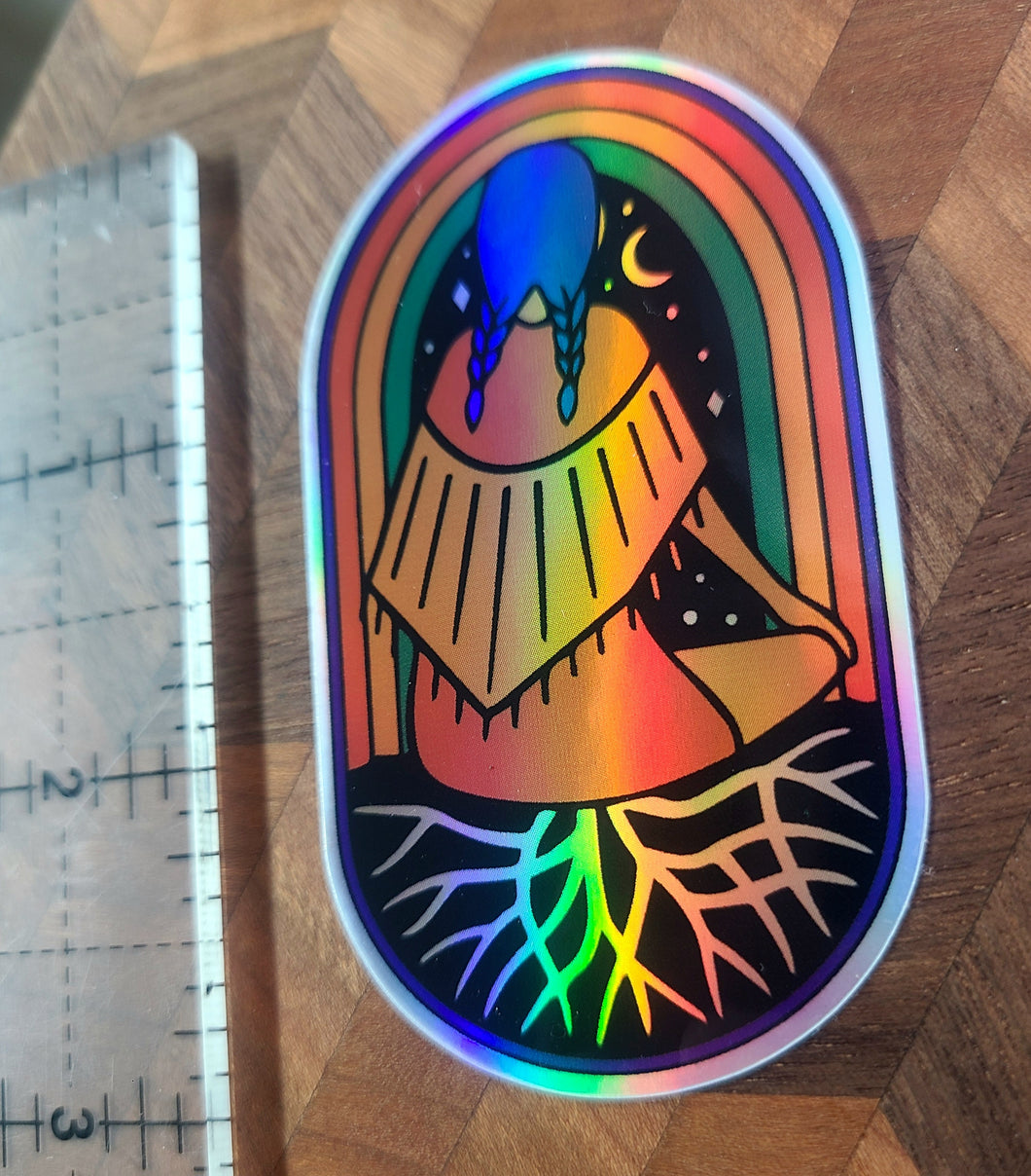 Nagweyaab Holographic Sticker